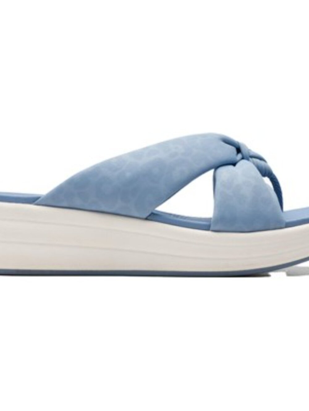 Clarks - Womens Drift Ave Shoes, size 5.5 US womens, color blue/white
